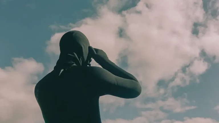 Photo of anonymous man in wetsuit